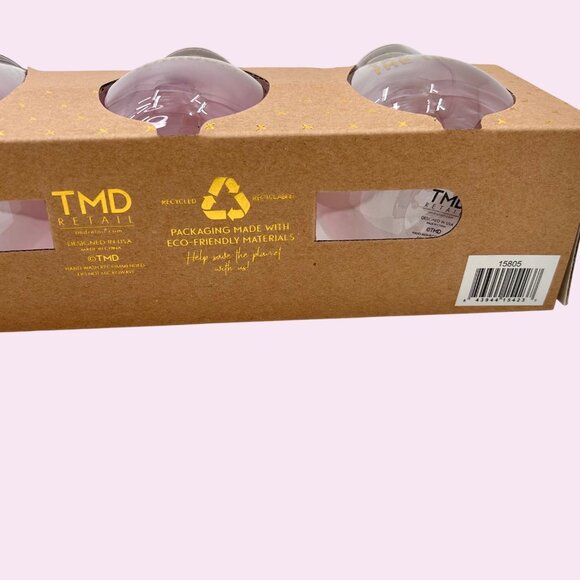 NIB SET OF 4 STEMLESS FUNNY ALEXA CHORES PINK PURPLE OMBRE 16 OZ WINE GLASSES - Picture 4 of 6